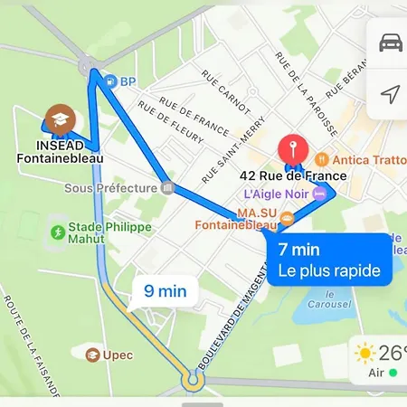 Appartement La Cachette Du Roi Fontainebleau